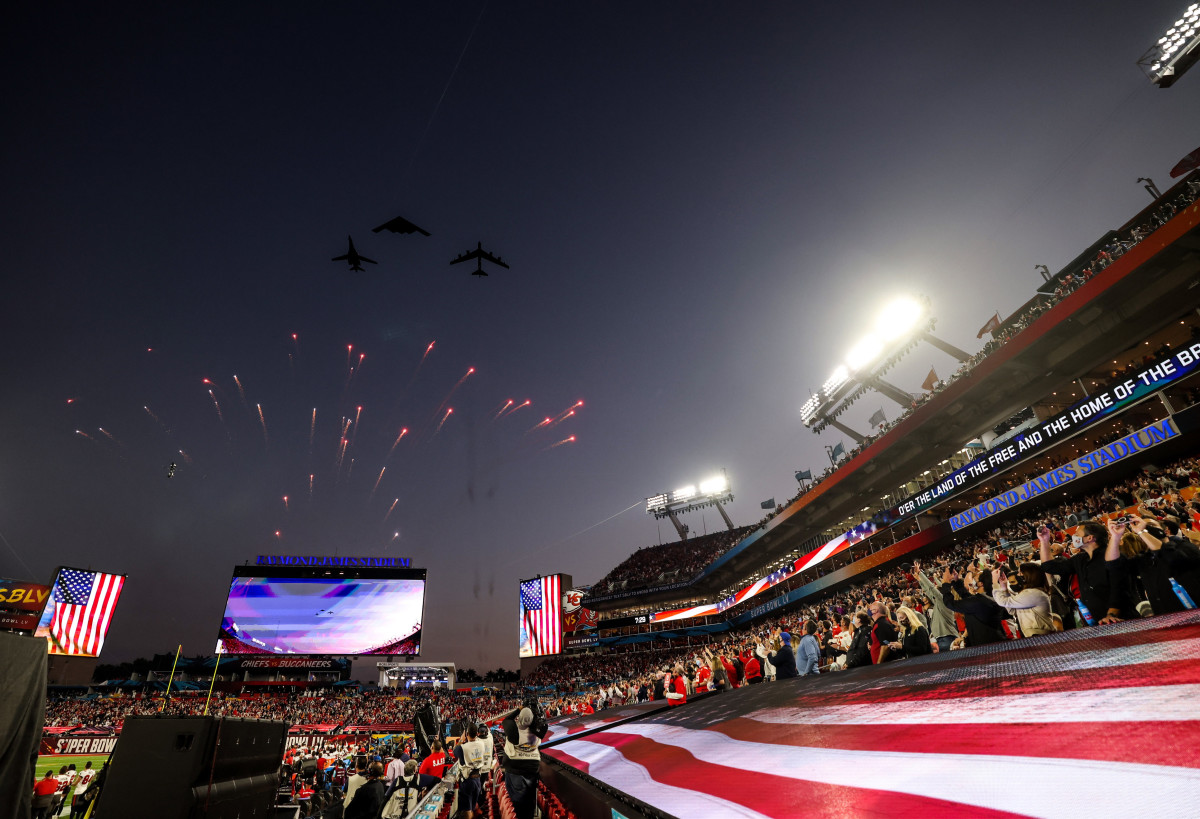 Super Bowl LV Flyover